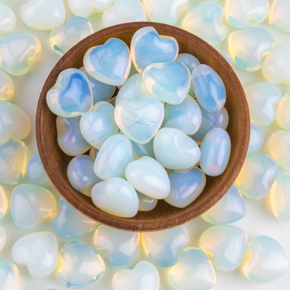 Small Opalite Heart - Picture 1 of 1